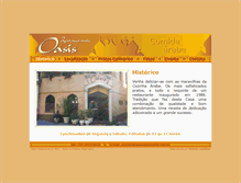 Tablet Screenshot of oasisrestaurante.com.br